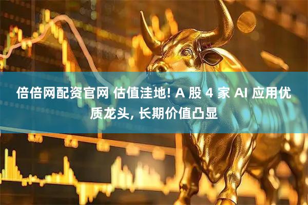 倍倍网配资官网 估值洼地! A 股 4 家 AI 应用优质龙头, 长期价值凸显